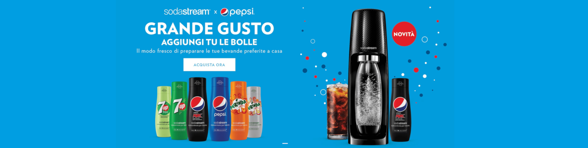 SodaStream 4 Concentrati per la preparazione di bibite al Gusto