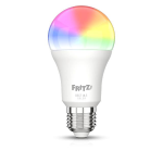FRITZ! LAMPADA LED SMART WI-FI FRTIZ! DECT 500 2700-6500K +RGB COLORATA UTILIZZA DECT ULE PER CONNETTERSI AD ALTRI DISP 20002968