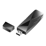 Adattatore D Link DWA X1850 Ax1800 Black