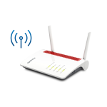 ROUTER FRITZ! WIRELESS Box 6850 LTE Wi-Fi fino a 866(5GHZ)+400(2GHz), Internet via rete mobile, 4P LAN Gigabit 1P USB 3.0