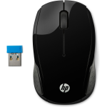 Mouse Hp X6W31AA 200 Wireless Nero Nero