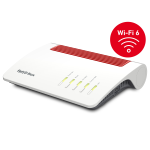 Modem router Avm 20002999 FRITZ!BOX 7590 Ax Bianco e Rosso Bianco e Ro