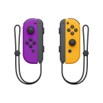 Gamepad Nintendo 10002888 SWITCH Joy con L R Viola e Arancione